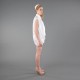 Blusenkleid seitlich