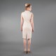 Lederkleid Rückansicht