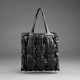 Plisswork Ledertasche