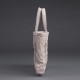 Plisswork Ledertasche Seitenansicht
