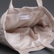 Plisswork Ledertasche Innenansih